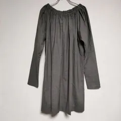 homspun ウール チュニック 082-5309 F 長袖 ブラウス シャツ グレー レディース ホームスパン【中古】4-1127T∞のサムネイル