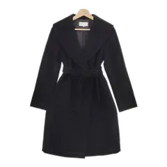 MACKINTOSH PHILOSOPHY ウールアンゴラロングコート サイズ36 コート ブラック レディース マッキントッシュフィロソフィー【中古】4-1116A♪のサムネイル