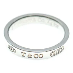 TIFFANY & Co. (ティファニー) 1837 ナロー リング Ag925 SV シルバー 指輪