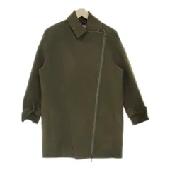 VIVIENNE TAM 07276955 サイズ38 フロントジップ ウール メルトン コート カーキ レディース ヴィヴィアンタム【中古】4-1126T♪のサムネイル