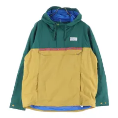 PATAGONIA (パタゴニア) 24SS Isthmus Anorak Pullover イスマス リサイクルナイロン ハーフジップ アノラック プルオーバージャケット グリーン/ベージュ 26515SP24