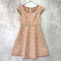JILL STUART ジルスチュアート 花柄 刺繍 ワンピース ピンク 2サイズ □〇☆