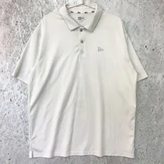 NEW ERA ニューエラ GF POLO DOT ポロシャツ ホワイト XX LARGE サイズ □〇☆のサムネイル