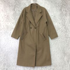 タグ付き♦︎DAKSカシミヤウール　ダブルボタン　チェスターコート　ロング丈 美品】DAKS 高級 ウールカシミヤ ロングコート ダブルボタン 9号