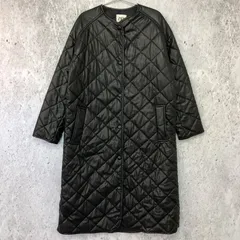 ZARA ザラ フェイク レザー キルティング コート ブラック EUR S サイズ ◇〇☆