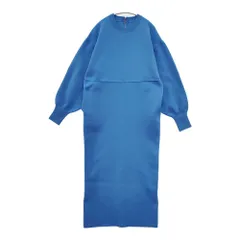 adam et Rope GAE-22170-B フォルムニットワンピース ワンピース ライトブルー レディース アダムエロペ【中古】5-0914T△