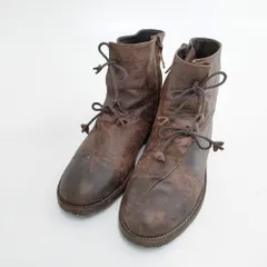 HENRY CUIR ショートブーツ 36サイズ ブーツ ブラウン レディース アンリークイール【中古】5-1016T◎のサムネイル