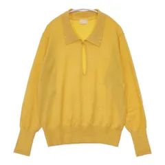 W/cashmere ダブリュカシミヤ プルオーバー カシミヤ セーター ニット イエロー レディース【中古】5-1102T∞