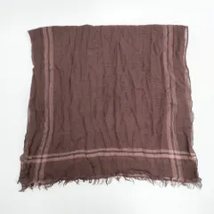 Faliero Sarti ウールシルク マフラー ストール エンジ レディース ファリエロサルティ【中古】5-1111T◎のサムネイル