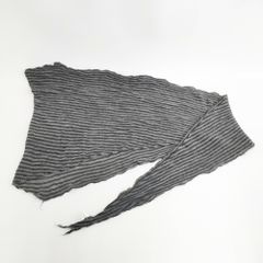 ISSEY MIYAKE イッセイミヤケ プリーツ ストール ひし形 グレー - メルカリ