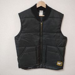 CAT CATERPILLAR キャタピラー 中綿ベスト USA製 サイズM - メルカリ