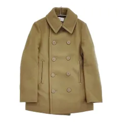 HYKE メルトンウール Pコート サイズ1 182-17157 ピーコート カーキ レディース ハイク【中古】5-1103T♪のサムネイル