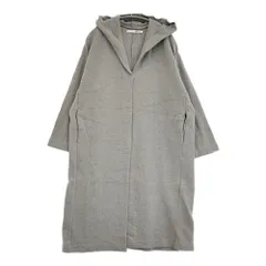 evam eva プレスウールフーデッドコート E183K063 定価42000円 サイズ1 コート グレー レディース エヴァムエヴァ【中古】5-1103T♪のサムネイル