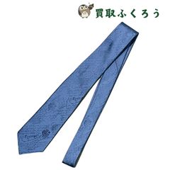 ベルルッティ Berluti クラシック スクリットパターン タイ ブルー