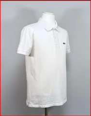 LACOSTE / 白い半袖ポロTシャツ / サイズ95 / ヴィンテージB-5