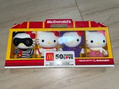 (未開封) マクドナルド ハローキティ 50周年 ぬいぐるみセット