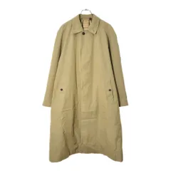 イングランド製 BURBERRY バーバリー バルマカーンコート ステンカラーコート ベージュ(メンズ 50)中古 古着 X1845