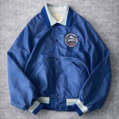 80s vintage】リバーシブル ジップブルゾン 短丈 ハイネック 古着