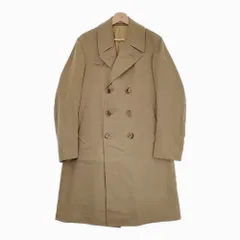 Scye 1122-73021 Wool Gaberdine Coat サイズ38 ウールギャバジン 定価148500円 トレンチコート ベージュ メンズ サイ【中古】4-1018T♪のサムネイル