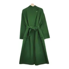 Ameri VINTAGE 01120740910 S ストール・ベルト付き スタンドカラースカーフコート グリーン レディース アメリヴィンテージ【中古】4-1207A♪のサムネイル
