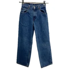 メキシコ製 Levi's 570 デニムパンツ W25 ブルー リーバイス ジップアップ アメカジ ジーンズ デニム コットン 2601-261