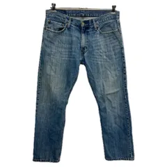 Levi's 514 デニムパンツ W34 ライトブルー リーバイス ジップアップ アメカジ ジーンズ デニム コットン 2601-296