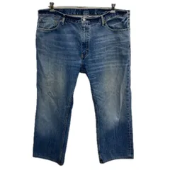 メキシコ製 Levi's 559 デニムパンツ W42 ブルー リーバイス ジップアップ アメカジ ジーンズ デニム コットン ビッグサイズ 2601-300