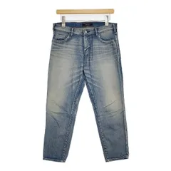 Johnbull ストレッチテーパードクロップドデニム 定価18480円 デニムパンツ ブルー レディース ジョンブル【中古】5-0927G∞