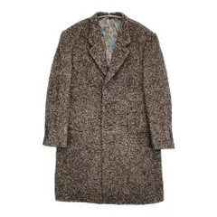 Paul Smith FANCY TWEED CHESTER COAT 定価132000円 4162 254186 チェスターコート ブラウン ブラック メンズ ポール・スミス【中古】5-0920T♪のサムネイル
