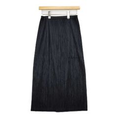 PLEATS PLEASE ロングスカート ブラック 3 - メルカリ