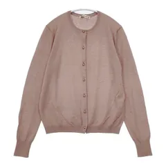 mina perhonen roseraie ウールシルクカシミヤ 定価34000円 xa8385 サイズ40 カーディガン ピンク レディース ミナペルホネン【中古】5-1102T∞のサムネイル