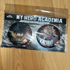 爆豪 緑谷 缶バッジ