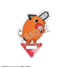 [신품/공식]극장판 첸소만 레제편_미니 아크릴 스탠드 포치타(마키마)/어서 오세요 공식 상품 colleize