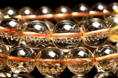 透明◇内包美 ルチルクォーツ　7mm　ブレスレット 1個売り パワーストーン 天然石 _BG6286-7