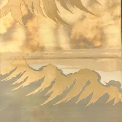 袋帯 正絹 訪問着・無地などに フォーマルにも[あE266]