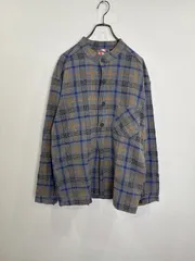 R00318　BALANCH＋HARNONY｜バランスアンドハーモニー｜長袖シャツ｜チェック柄｜コットン100｜グレー｜ブラック｜ブルー｜イエロー｜90S｜Y2K｜古着｜アメカジ｜USA古着｜ヴィンテージ｜今期トレンド｜フォロー割