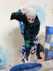 呪術廻戦 五条 悟 MEGA アクリル スタンド