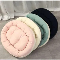 犬ベッド ペット ベッド 犬 猫 クッション マット シンプル ふわふわ もこもこ 柔らかい 丸洗い可 選べる４色