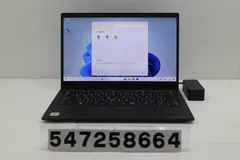 Lenovo ThinkPad X1 Carbon 8th Gen Core i7 10510U 1.8GHz/16GB/512GB(SSD)/14W/FHD(1920x1080) タッチパネル/Win11 【547258664】