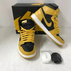 08w15103 ナイキ エア ジョーダン 1 レトロ ハイ OG(Nike Air Jordan 1 Retro High OG)555088-701 27cm ポーレン/ブラック-ホワイト箱付き メンズ  【中古品】