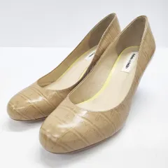 Odette e' Odile ラウンドトゥ サイズ23.5cm ハイヒール パンプス ベージュ レディース オデットエオディール【中古】5-0219G◎