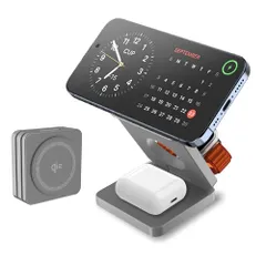 《訳あり新品★外箱段ボールにキズ・汚れあり・中身は新品です》Cocorise 25W Magsafe 充電スタンド  ワイヤレス iPhone