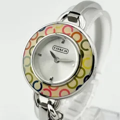 【激レア】コーチ COACH クオーツ時計 バングルウォッチ レディース おしゃれ かわいい