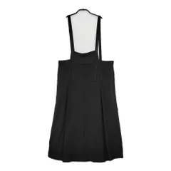 antiqua PK-00323 大人サロペット スカート サロペット ブラック レディース アンティカ【中古】5-0701G△