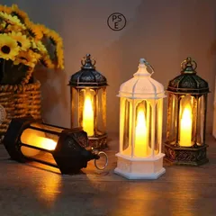 インテリア雑貨 LED 室内装飾ライト ランプ ランタン オーナメント キャンドル モロッコスタイル ハンギング 卓上 クリスマス パーティ 寝