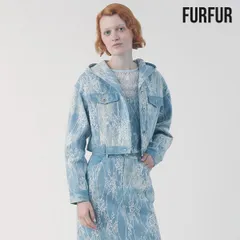 【SALE20%OFF】【即納】ファーファー FURFUR アウター 25秋冬 マルチマテリアルフードブルゾン ジャケット ブルゾン レザー 長袖 ショート丈 rwfj261003