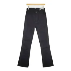 HOLIDAY HIGH WAIST SKINNY FLARE DENIM PANTS 定価24200円 デニムパンツ ブラック レディース ホリデイ【中古】5-1022G∞