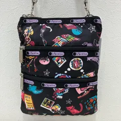 8301　LeSportsac レスポートサック　3連ショルダーバッグ ポシェット　 ワンショルダー　肩がけ　斜めがけ