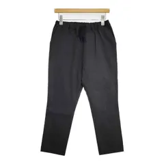 TRAVAIL MANUEL T/Cツイルペグパンツ 511001 イージー パンツ チャコールグレー レディース トラバイユマニュアル【中古】5-1126G∞