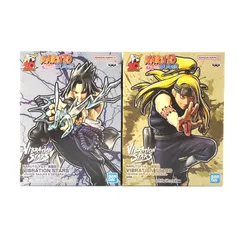BANDAI SPIRITS フィギュア 全2種セット 「NARUTO-ナルト- 疾風伝」 VIBRATION STARS-UCHIHA SASUKE＆DEIDARA- 未開封品
